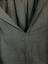 Load image into Gallery viewer, Zara Women's Long Sleeve Silk Blouse  | L UK14 | Black