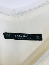 Load image into Gallery viewer, Zara Women's Lace Cami Tank Top | M UK10-12 | Yellow