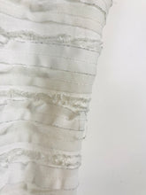 Load image into Gallery viewer, Reiss Women's Striped Frills Tank Top | S UK8 | White