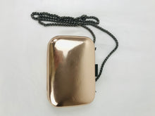 Load image into Gallery viewer, Reiss Womens Metallic Clutch Bag | Copper