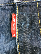 Load image into Gallery viewer, Dsquared2 Womens Cropped Camo Jeans | 42 M UK10 | Blue