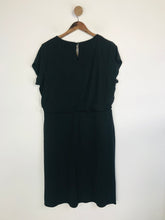 Load image into Gallery viewer, Oliver Black Women's Pleated Sheath Dress | XL UK16 | Black