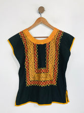 Load image into Gallery viewer, Hilo de nube Women's Embroidered Tunic Tank Top | S UK8 | Multicoloured