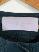 Load image into Gallery viewer, Vera Wang Women's Cotton Ribbed Overcoat Coat | US4 UK8 | Blue