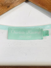 Load image into Gallery viewer, Charlotte Keating Women's Nursing Midi A-Line Dress | 3 UK14 | White