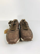 Load image into Gallery viewer, Diesel Women's Metallic Trainers | UK6 EU39 | Brown