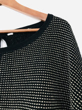Load image into Gallery viewer, And/Or John Lewis Women's Metallic Jumper | M | Black