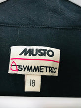 Load image into Gallery viewer, Musto Asymmetric Women’s Zip Up Sports Jacket | UK 18 | Black