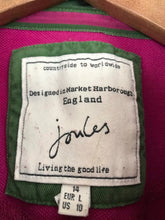 Load image into Gallery viewer, Joules Women’s Short Sleeve Polo Shirt | UK14 L | Pink