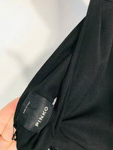 Load image into Gallery viewer, Pinko Women's Halter Neck Pleated Evening Dress | UK12 | Black