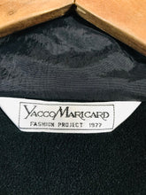 Load image into Gallery viewer, Yacco Maricard Women's High Neck Overcoat Coat | UK16 | Black