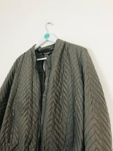 Load image into Gallery viewer, Massimo Dutti Women’s Quilted Jacket With Tags | M UK10 | Grey
