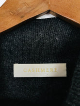 Load image into Gallery viewer, Uniqlo Women’s Zip Neck 100% Cashmere Jumper | XL UK14-16 | Grey