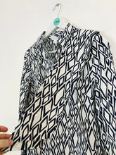 Load image into Gallery viewer, Diane von Furstenberg Women’s Geometric Print Shirt Dress | US4 UK8 | Multicoloured