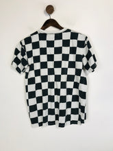 Load image into Gallery viewer, Outfit Kid's Check Print T-Shirt | 13 Years | Black