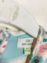 Load image into Gallery viewer, John Lewis Kid's Cotton Floral Jumpsuit | 0-3 Months | Multicoloured