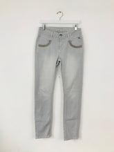 Load image into Gallery viewer, Mos Mosh Women’s Skinny Jeans | UK10-12 W29 L31 | Grey