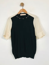 Load image into Gallery viewer, Marni Women's Wool Knit Blouse | EU40 UK12 | Black