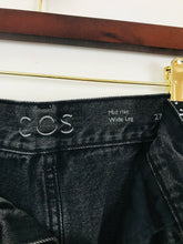 Load image into Gallery viewer, Cos Women’s High Waisted Wide Leg Jeans | 27 UK8-10 | Black
