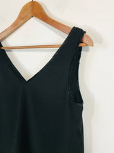 Load image into Gallery viewer, Hush Women's V-Neck Tank Blouse | UK6 | Black