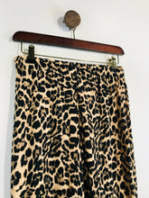 Load image into Gallery viewer, Urban Renewal Women's Leopard Print Flare Leggings | M UK10-12 | Brown
