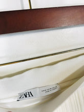 Load image into Gallery viewer, Zara Women's Ribbed Maxi Skirt | M UK10-12 | White