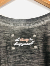 Load image into Gallery viewer, Luxury by Staff Women's Cotton T-Shirt | XL UK16 | Grey