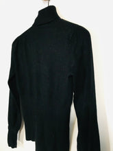 Load image into Gallery viewer, Karen Millen Women's Ribbed Roll Neck T-Shirt | 2 UK10 | Black