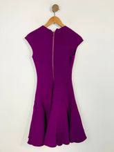 Load image into Gallery viewer, Lanvin Women's Ruffle A-Line Dress | EU36 UK8 | Purple