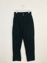 Load image into Gallery viewer, Lucy & Yak Women’s Pleated Balloon Jeans | 32 UK14 | Black