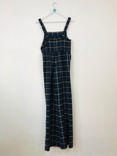 Load image into Gallery viewer, Zara Premium Denim Womens Wide Leg Jumpsuit Dungarees | XS | Black