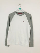 Load image into Gallery viewer, Tommy Hilfiger Men’s Long Sleeve Tshirt | S | White