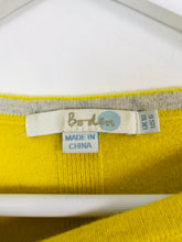 Load image into Gallery viewer, Boden Women’s 100% Cashmere Knit Jumper | UK10 | Yellow