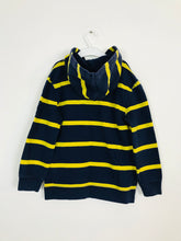 Load image into Gallery viewer, Ralph Lauren Kid’s Stripe Hoodie | Age 7 | Blue