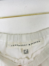 Load image into Gallery viewer, Fenn Wright Manson Women’s Straight Summer Trousers | UK14 | White