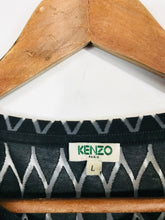 Load image into Gallery viewer, Kenzo Women's Sheer T-Shirt | L UK14 | Black