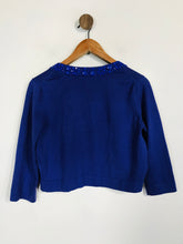 Load image into Gallery viewer, LK Bennett Women's Silk Embroidered Cardigan | M UK10-12 | Purple