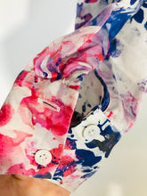 Load image into Gallery viewer, LK Bennett Women's Silk Floral Blouse | UK18 | Pink