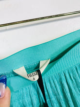 Load image into Gallery viewer, Hush Women's Elasticated A-Line Skirt NWT | UK6 | Green