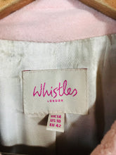Load image into Gallery viewer, Whistles Women's Wool Overcoat Coat | UK14 | Pink