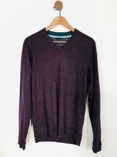 Load image into Gallery viewer, Ted Baker Women's Wool V Neck Jumper  | L UK14 | Purple
