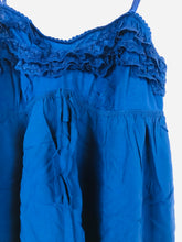 Load image into Gallery viewer, Victoria’s Secret Women's Babydoll Strappy Mini Dress | M | Blue