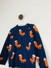 Load image into Gallery viewer, John Lewis Kid's Animal Print Jumper | 2-3 Years | Blue
