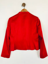 Load image into Gallery viewer, Precis Women's Wool Blazer Jacket | UK14 | Red
