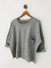 Load image into Gallery viewer, Jigsaw Women's Bat Wing Jumper | L UK14 | Grey