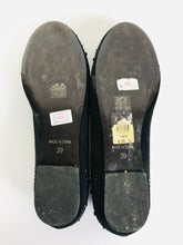 Load image into Gallery viewer, Oasis Women's Slip-on Studded Flats Shoes | EU39 UK6 | Black