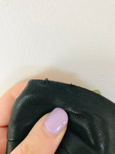 Load image into Gallery viewer, Allsaints Women's Leather Mini A-Line Skirt | UK10 | Black