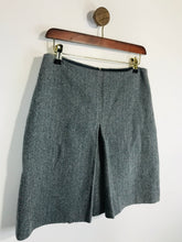 Load image into Gallery viewer, Jigsaw Women's Wool Chevron Pencil Skirt | UK10 | Grey
