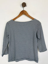 Load image into Gallery viewer, Pure Women's Striped Ribbed T-Shirt | UK12 | Multicoloured
