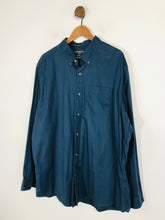 Load image into Gallery viewer, Eddie Bauer Men's Cotton Button-Up Shirt | XXL | Blue